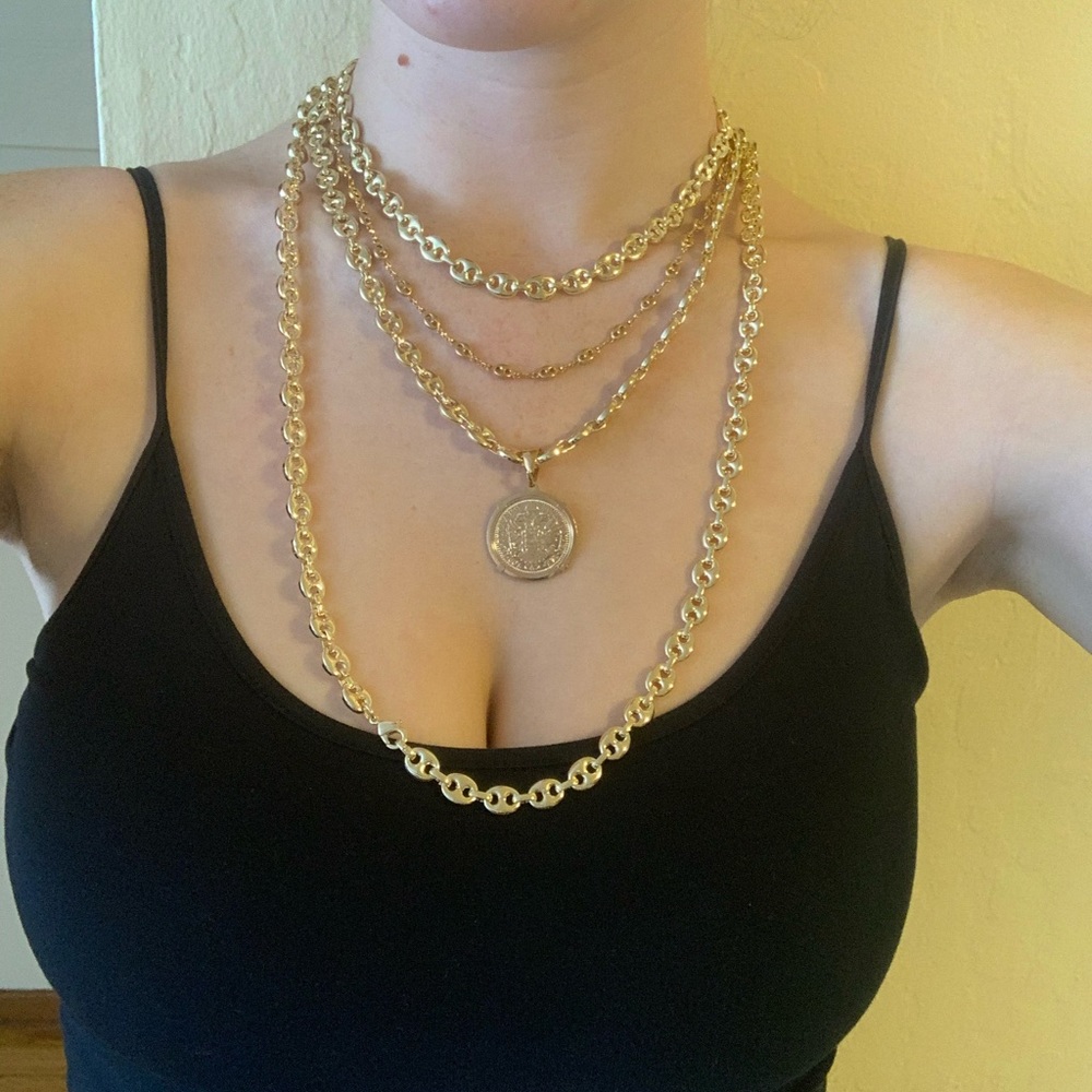 Chain Necklace Set